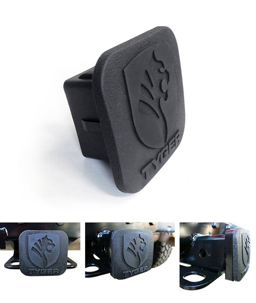 Tyger Hitch Cover New Universal Fit on 2inch Towing Trailer Hitch Receiver Tube