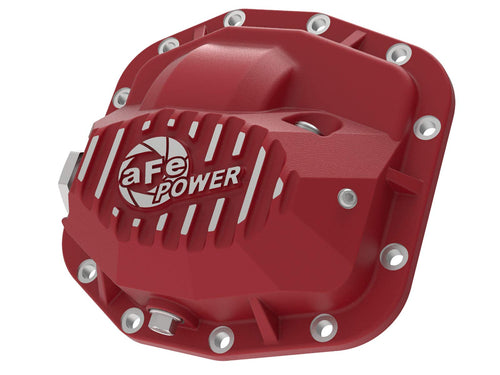 aFe POWER Front Differential Cover Pro Series Red - #46-71010R - Jeep Wrangler (JL) L4-2.0L (t)/ V6-3.6L (Dana M186) 18-23
