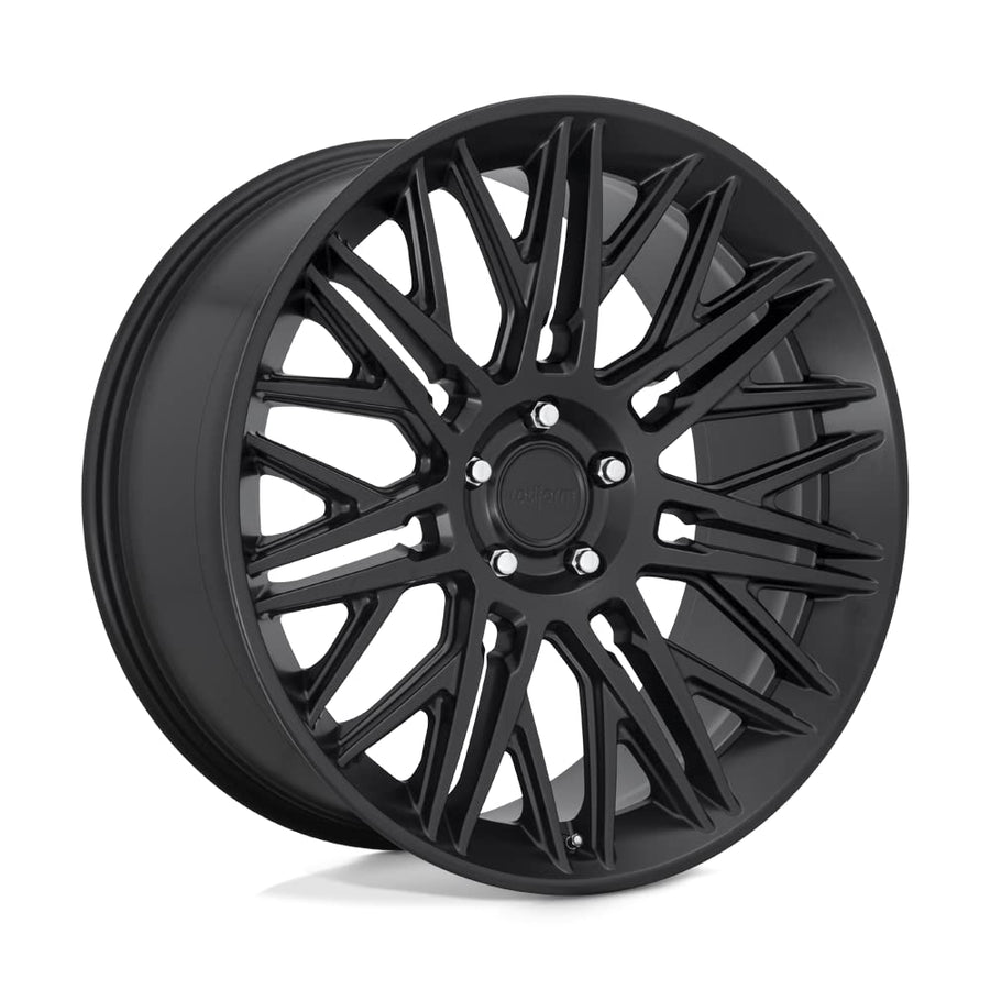 JDR Rotiform 22X10 6X5.5 6.68 30mm MATTE BLACK - R164220084+30