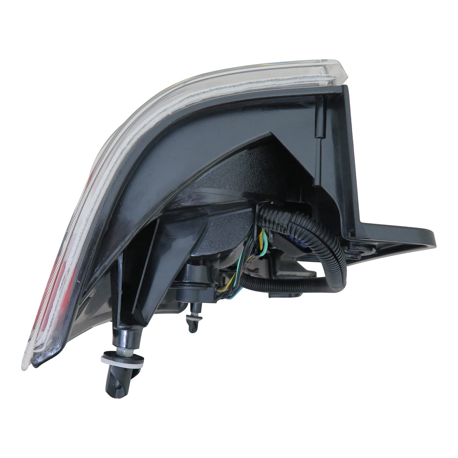 Left TYC Tail Light Assembly Compatible with 2007-2014 GMC Yukon Denali Suv