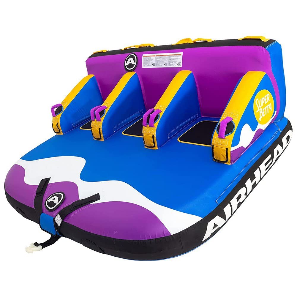 Airhead Super Betty AHBT-3003D Chariot Style 3 Person Towable Tube