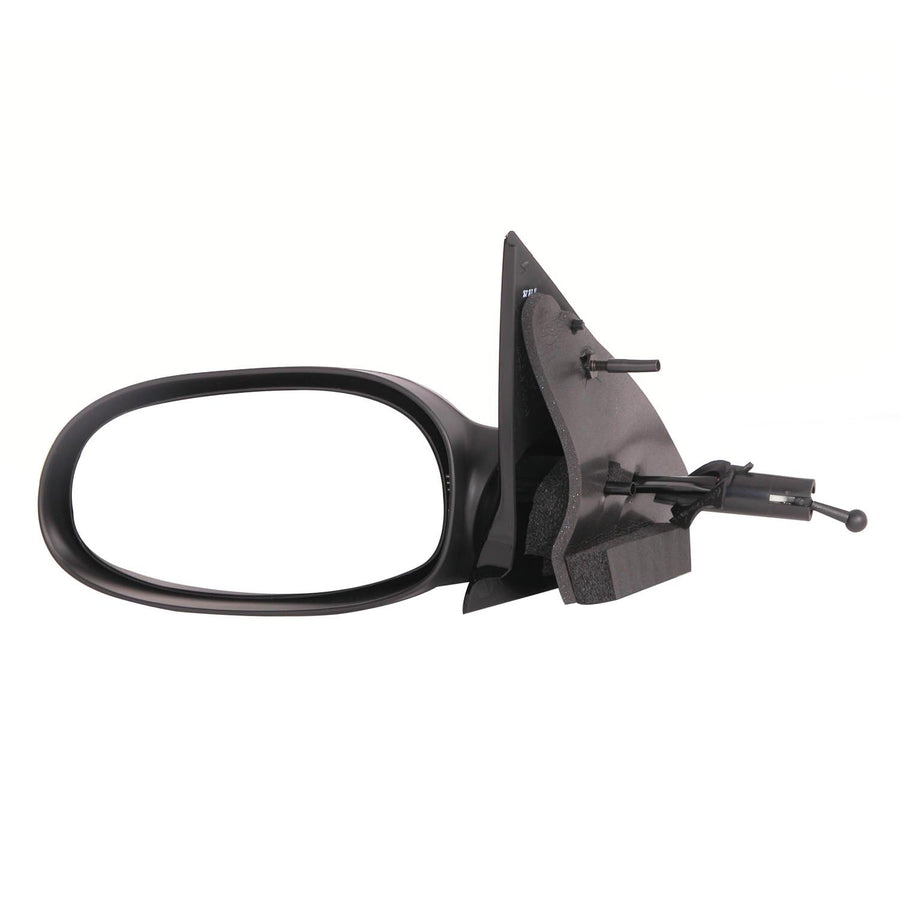 Driver Side CIPA 27598 OE Replacement Manual Outside Rearview Mirror (Black)