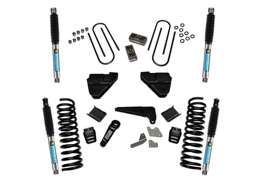 SUPERLIFT SUSPENSION RealTruck 4" Lift Kit for Dodge RAM 3500 | Complete Lift Kit with Front & Rear Bilstein 5100 Series Shocks | K146B | Fits 2013-2018 Dodge RAM 3500 4WD
