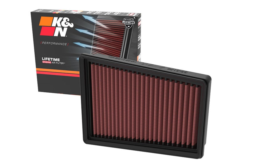 K&N Air Filter Engine: Increase Power & Towing, Washable, Premium, Replacement Filter: Compatible with 2020-2022 Chevrolet Onix/Tracker, 33-3170