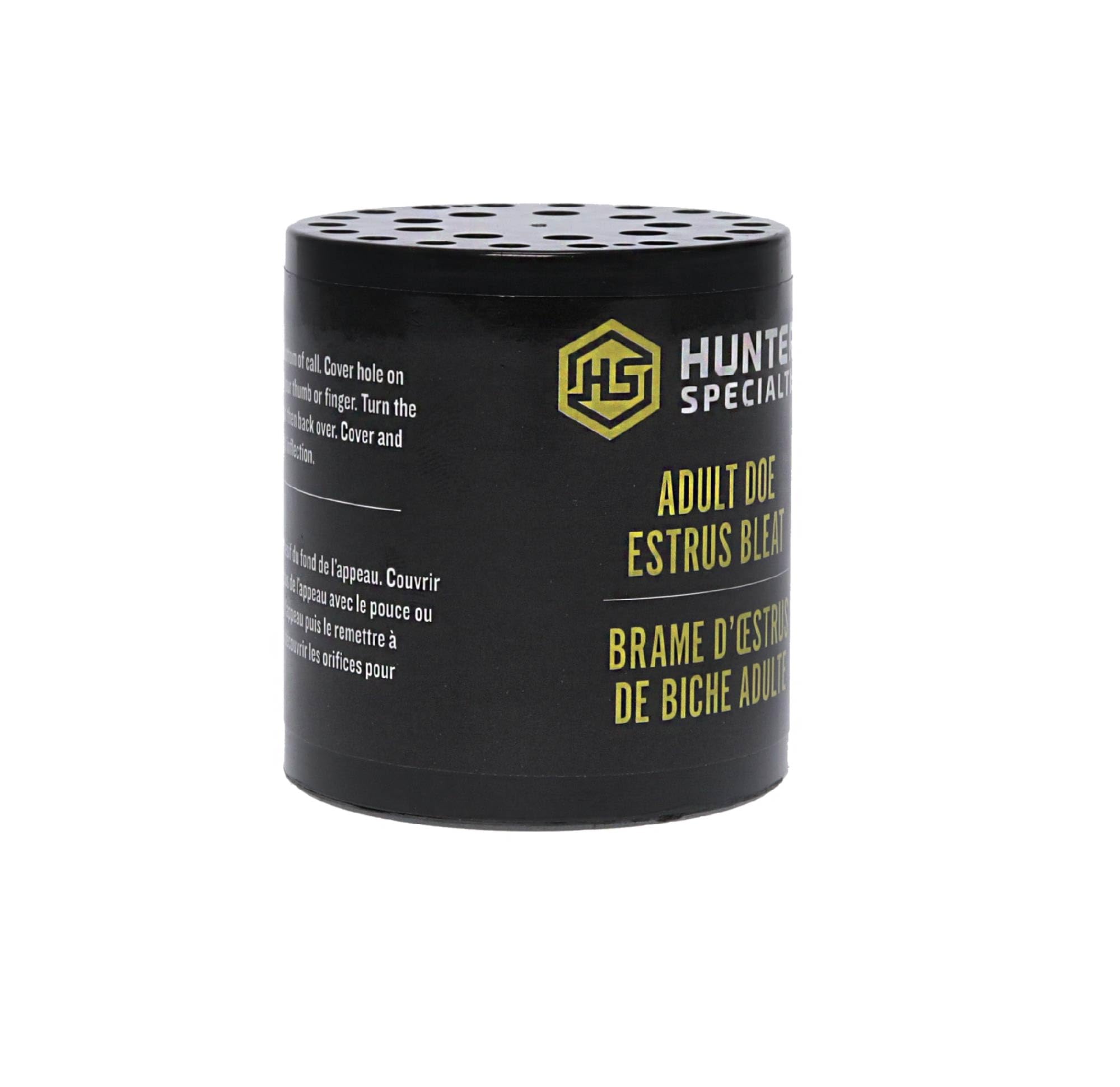Hunters Specialties Doe Estrus Bleat Hunting Deer Calls - Authentic Vocalizations Rut Period Can Game Call Adult Doe Estrus Bleat