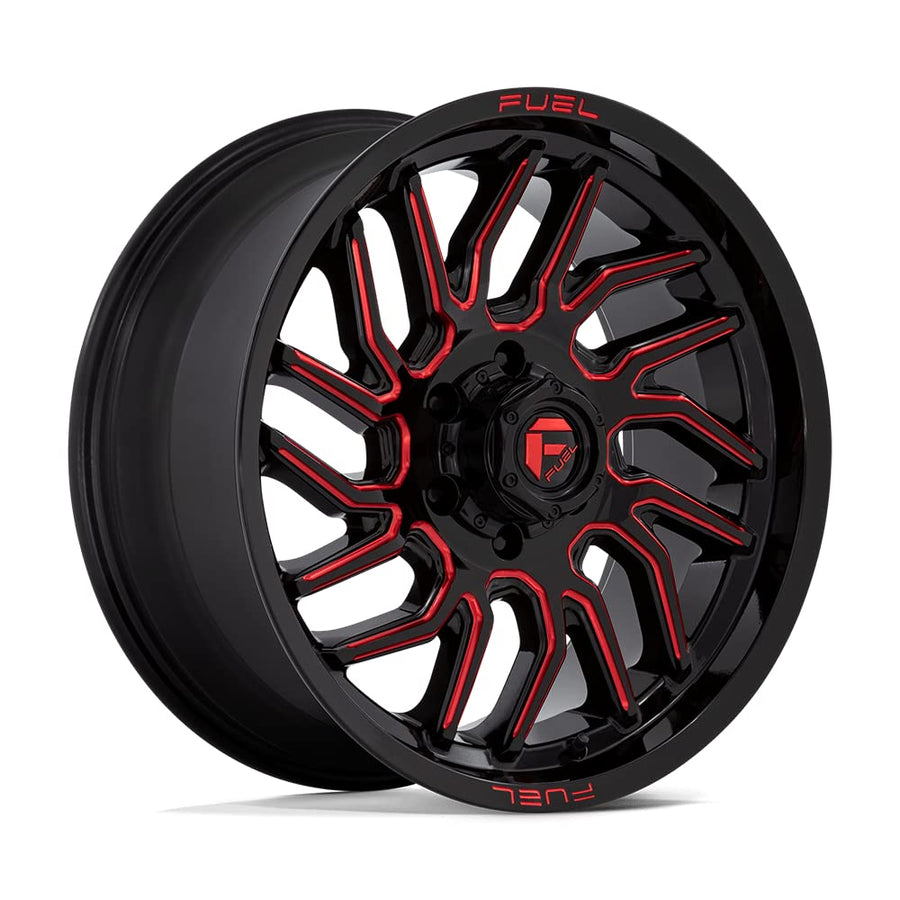Fuel Off-Road 20x9 D808 Hurricane Gloss Black Milled Red Tint Wheel 6x135 (20mm)