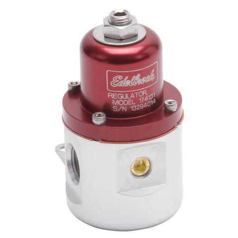 Fuel Pressure Regulator Edelbrock 174131 Bypass Style 160GPH Red