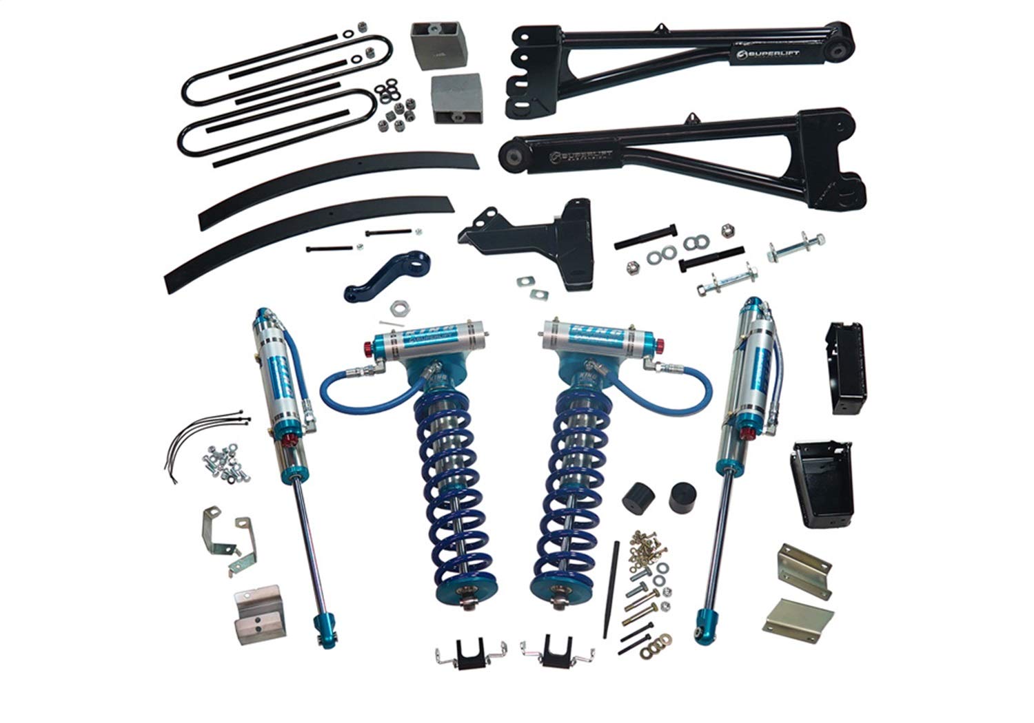 SUPERLIFT SUSPENSION RealTruck 8" Lift Kit for Ford F-250/F-350 | Complete Lift Kit with King 2.0 Coilovers and Replacement Radius Arms | K991KG | Fits 2011-2016 Ford F-250 / F-350