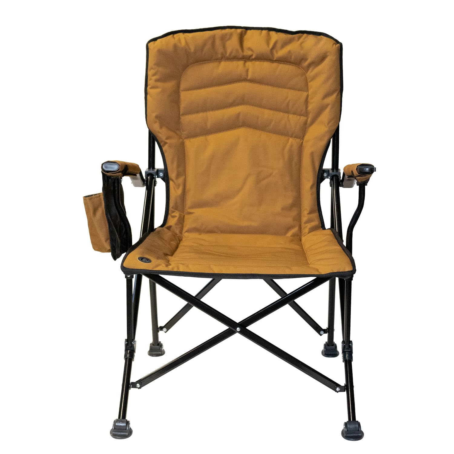 Kuma Switchback Chair Outdoor Gear with Carry Bag, Ultimate Portable Luxury Outdoor Chair for Camping (Sierra Black)