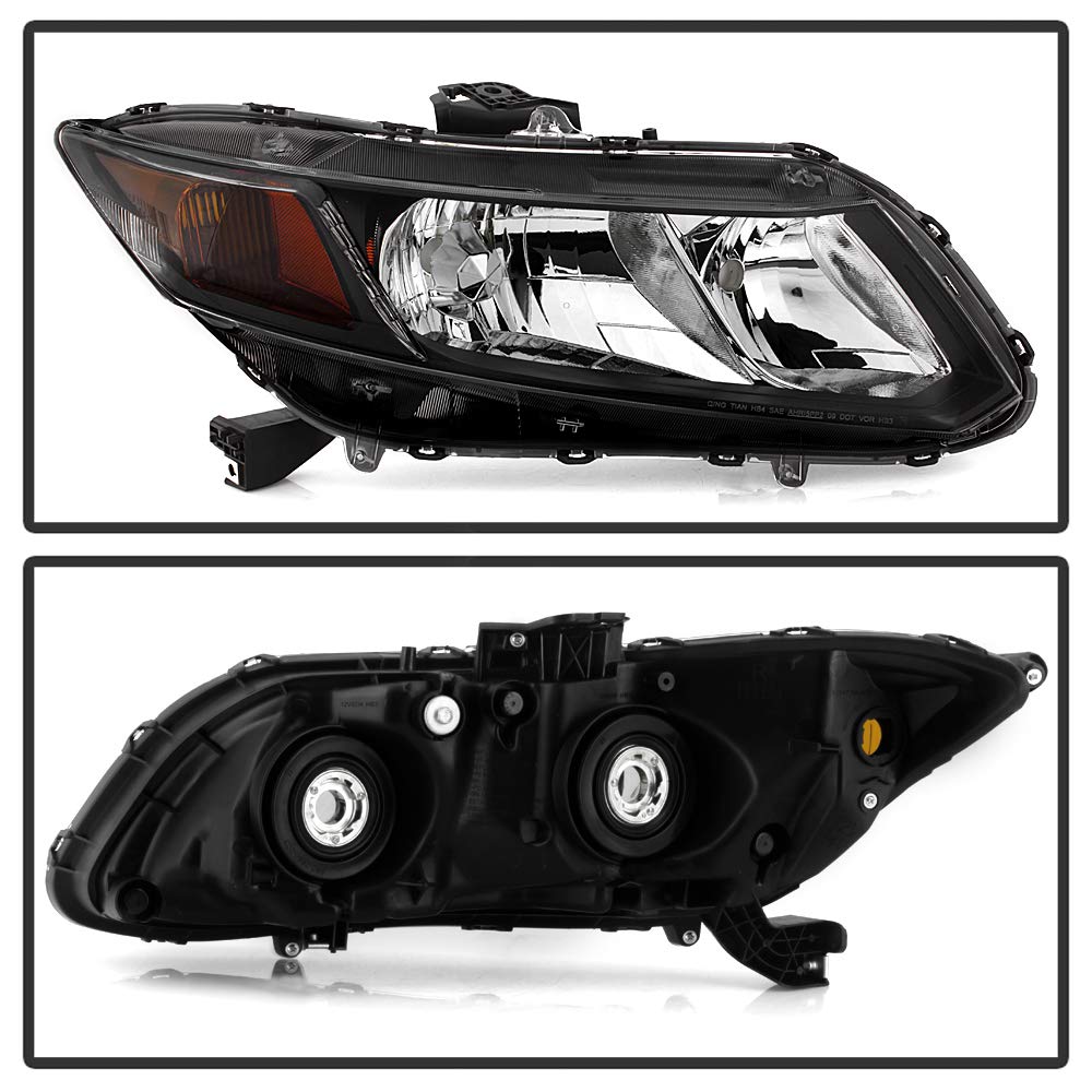 OEM Style Xtune Headlights (HD-JH-HC12-AM-BK)