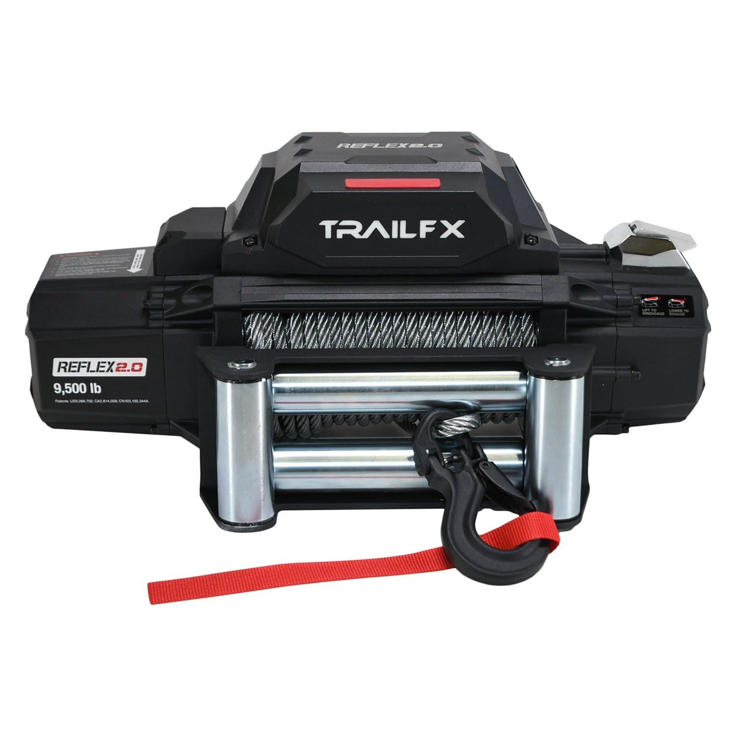Reflex 2.0 Trailfx WR295B Winch 9.5k Wire