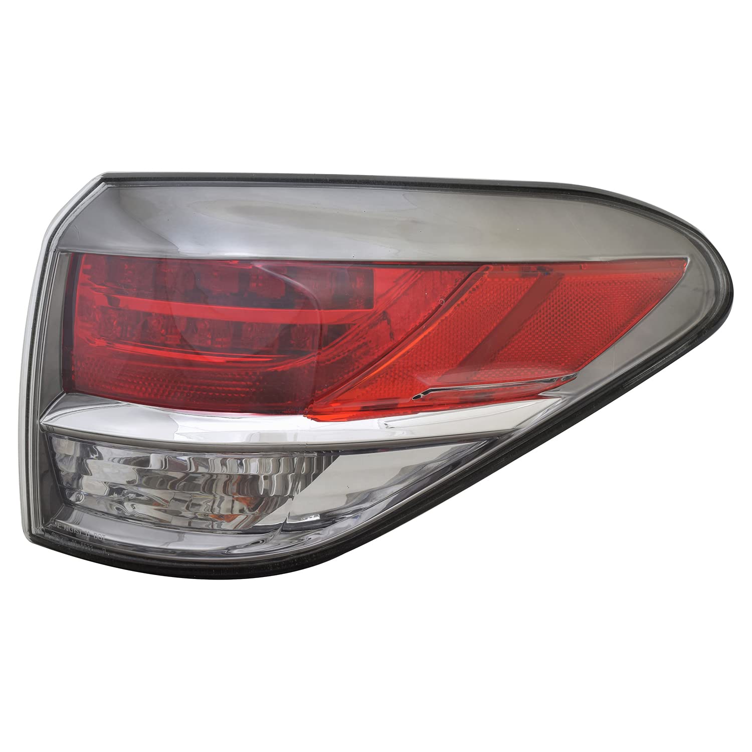 Right TYC Tail Light Assembly Compatible with 2013-2015 Lexus RX350