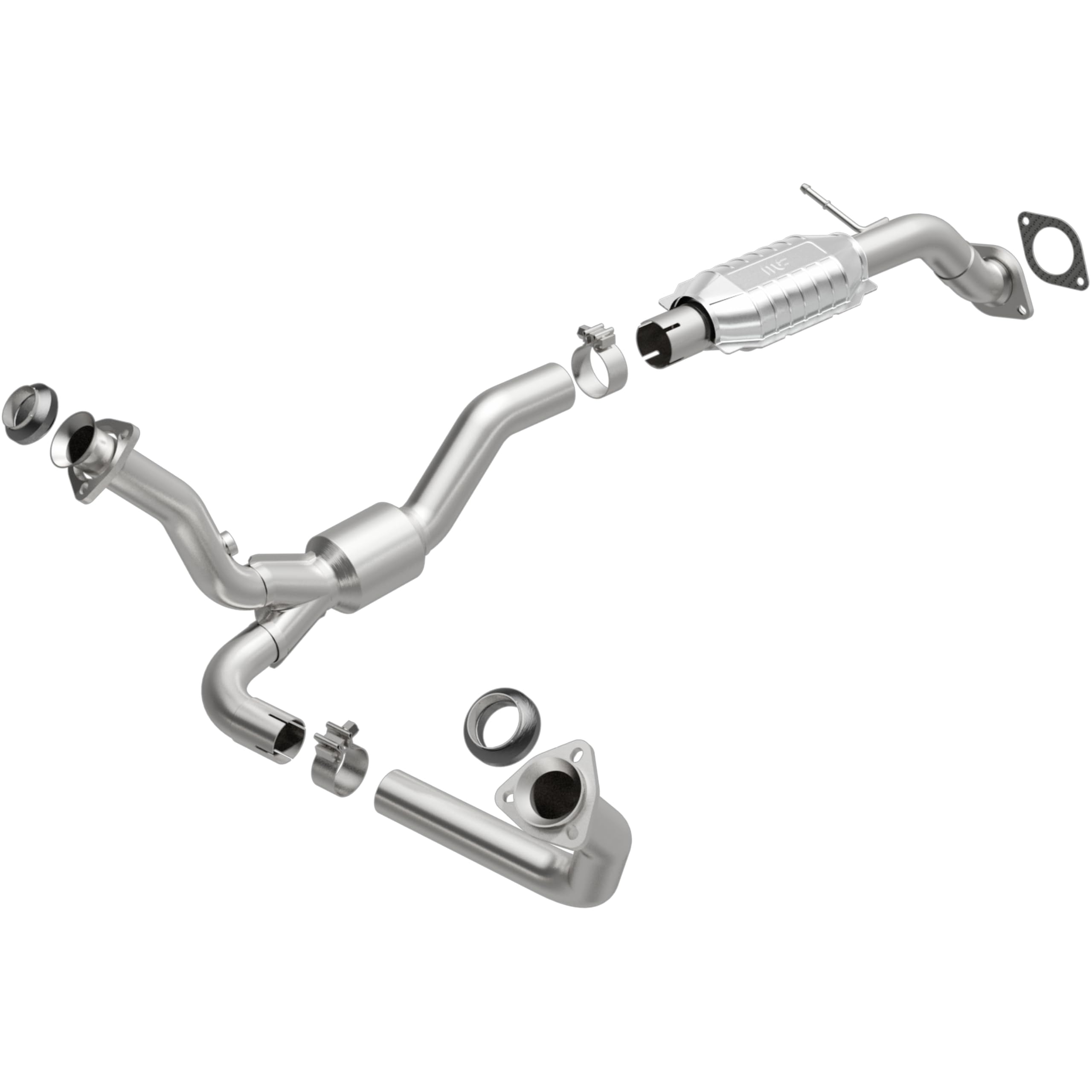 Large MagnaFlow Stainless Steel Direct Fit Catalytic Converter 49109