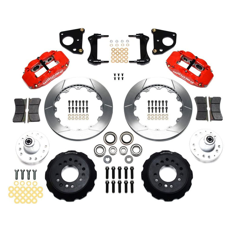 12.88" FNSL6R Hub Kit, Front Red