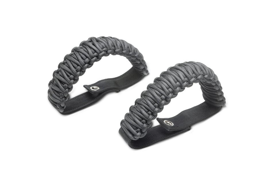 Paracord Grab Handles HAVOC OFFROAD for Ford Bronco | Black, Heavy Duty Nylon, Pair | HFB-08-004 | 2021-2025 Ford Bronco, 2 & 4-Door