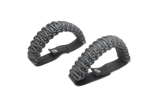 Paracord Grab Handles HAVOC OFFROAD for Ford Bronco | Black, Heavy Duty Nylon, Pair | HFB-08-004 | 2021-2025 Ford Bronco, 2 & 4-Door