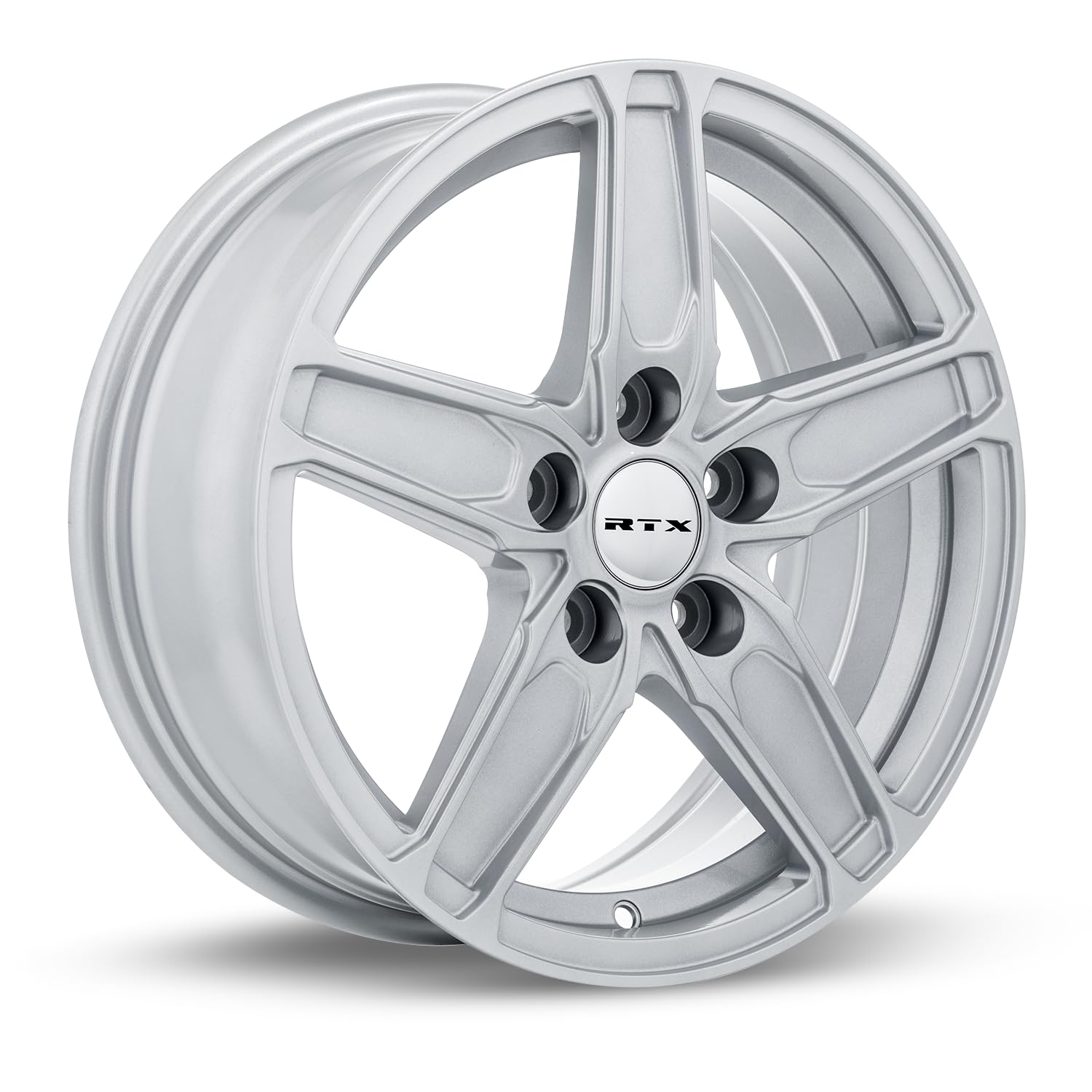 Custom RTX FROST Wheel - 17x7, 38 Offset, 5x114.3 Bolt Pattern, 60.1mm Hub - Silver Rim