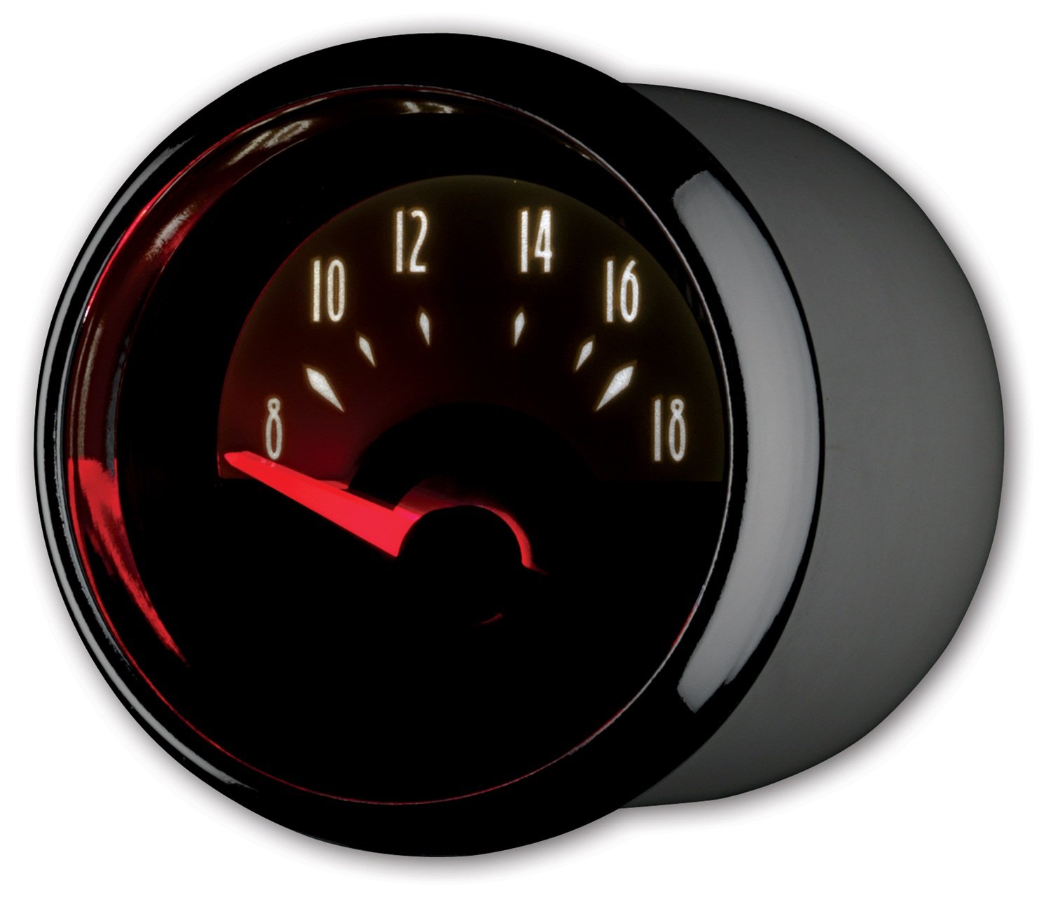 Auto Meter Cruiser 2-1/16" 8-18 Volts Short Sweep Electric Voltmeter Gauge 1193