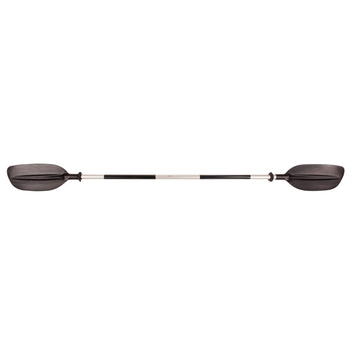 Day Tripper Carlisle Aluminum 2-Piece Kayak Paddle (Black/Silver, 220 cm)