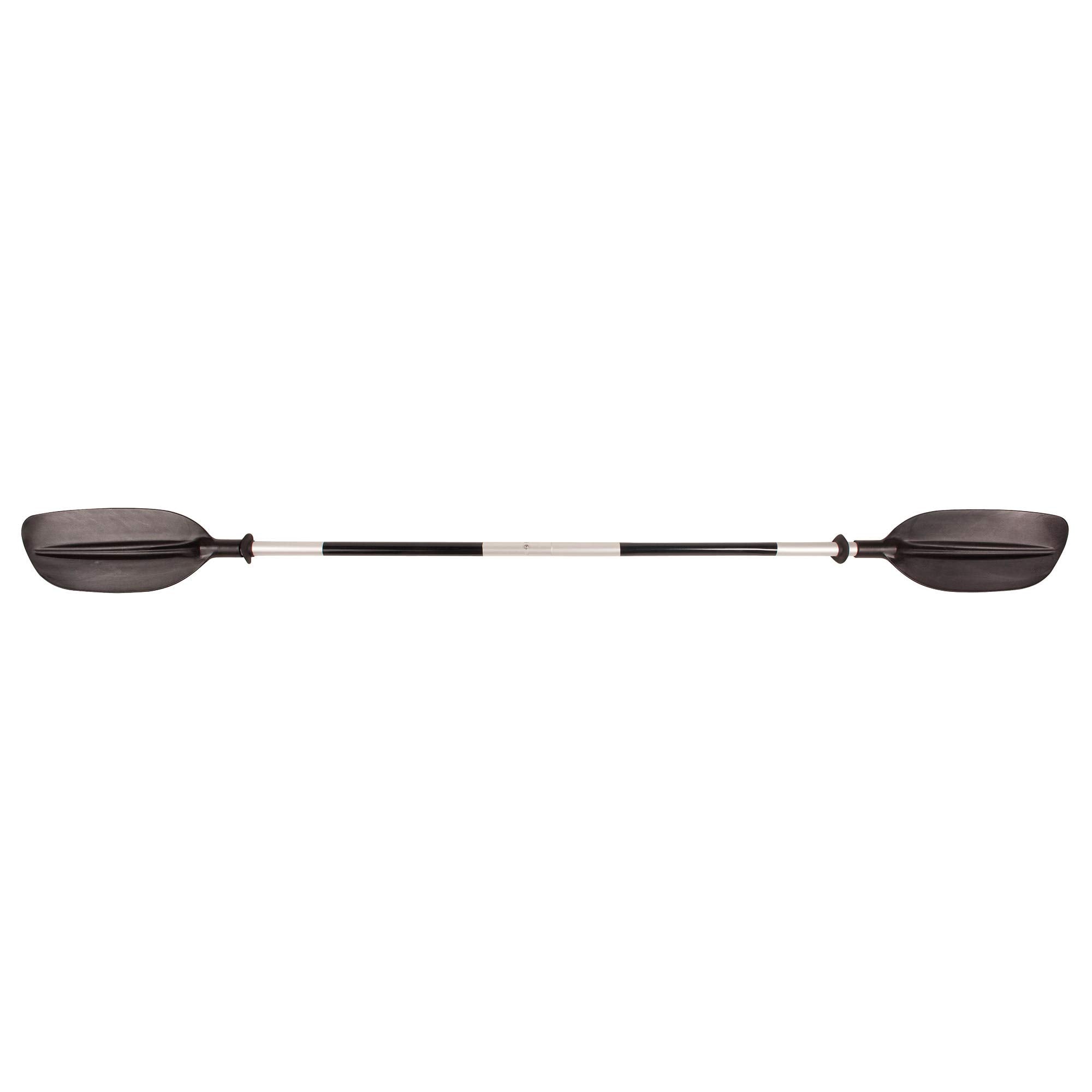 Day Tripper Carlisle Paddle Gear Aluminum 2-Piece Kayak Paddle (Black/Silver, 230 cm) (01.2557.0830)