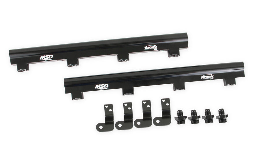 EFI Billet Fuel Rails MSD Atomic 2722