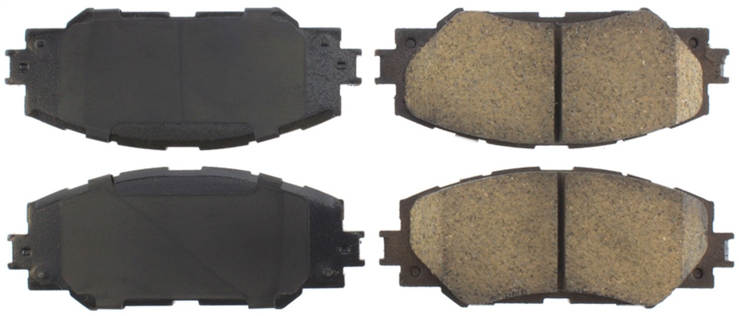 Front StopTech 308.12100 Brake Pads with Shims and Hardware Street