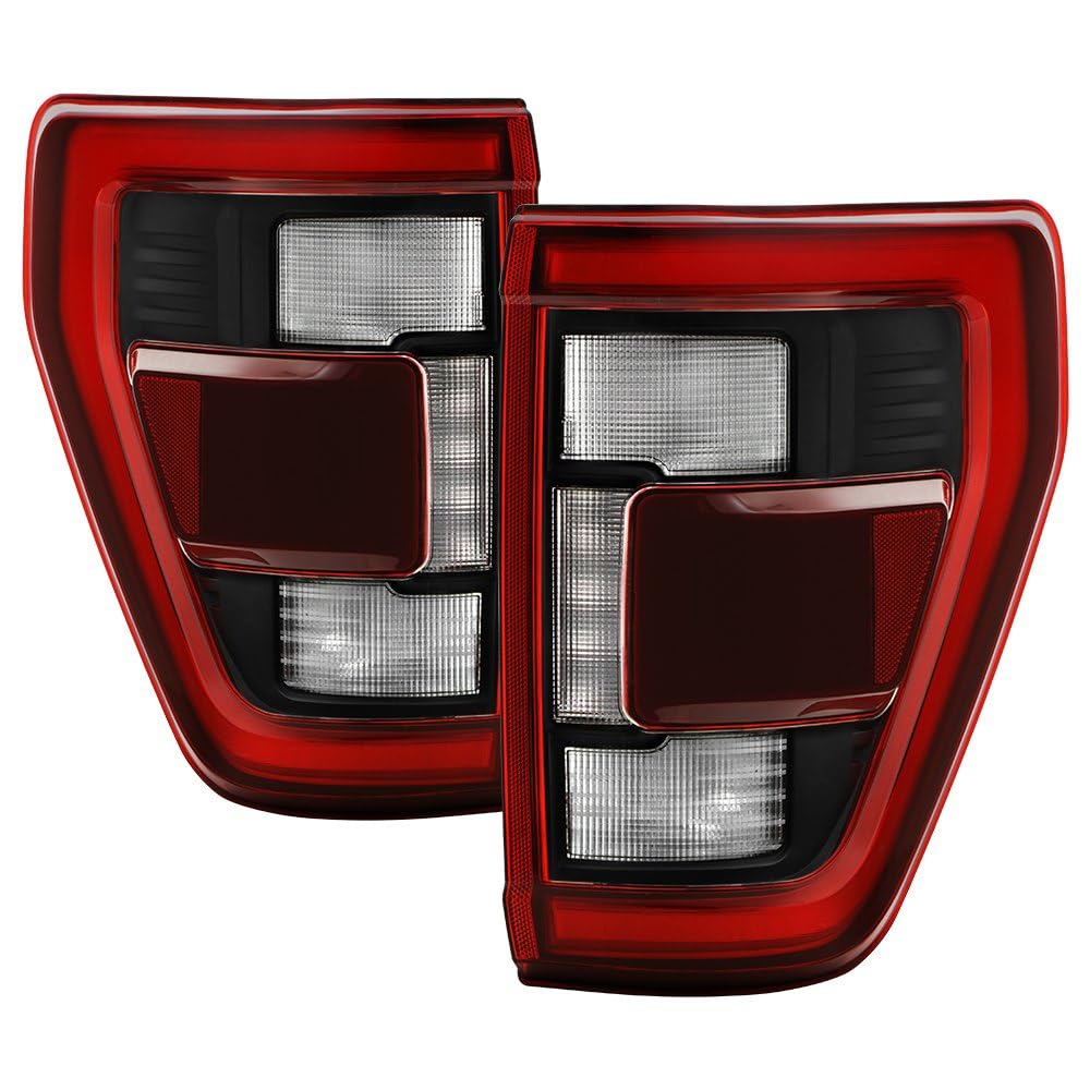 Ford F150 Spyder (POE) 21-23 OE Plus (Fit Halogen Model Only) LED Tail Light - Black