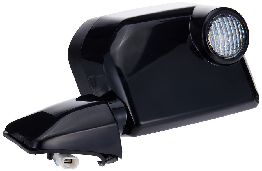 Passenger Side Mirror Fit System 70119T for Toyota FJ Cruiser, w/lamp, PTM, Foldaway, Power, Black