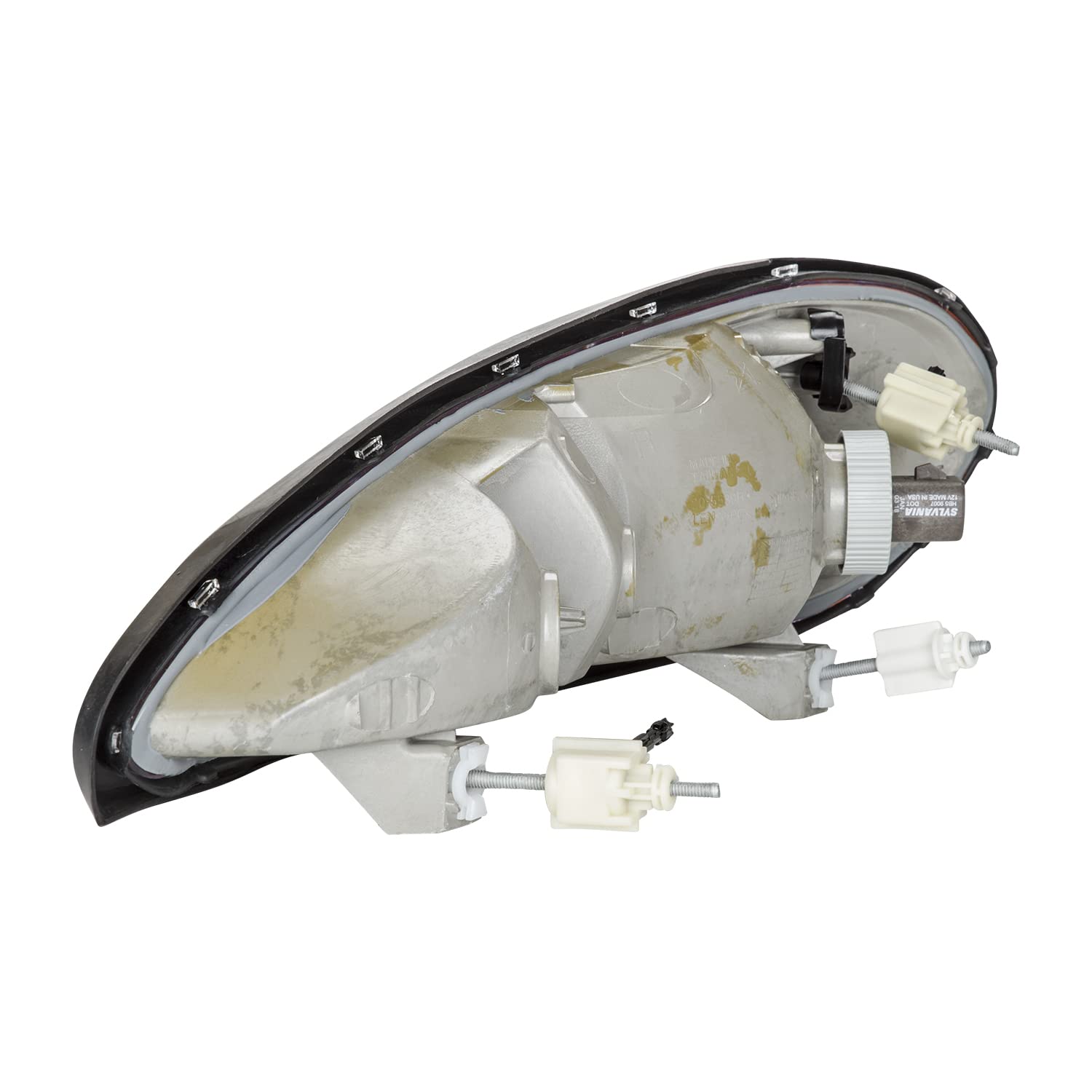 Right TYC Headlight Assembly Compatible with 1999-2005 Pontiac Grand Am