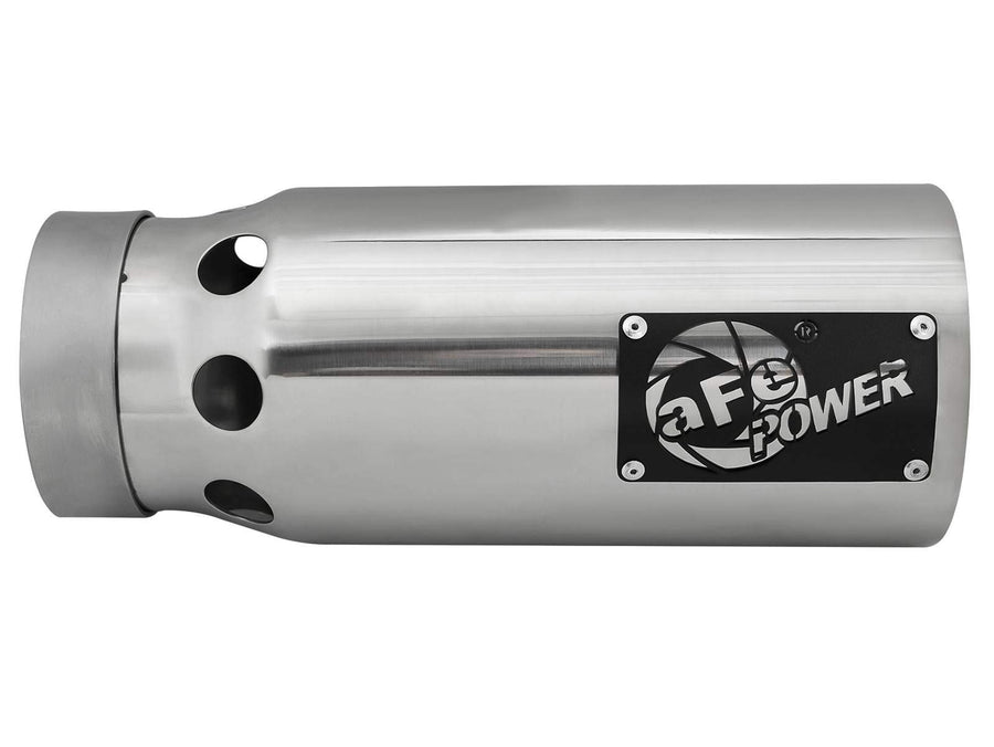 304 Stainless Steel aFe Power 49T40501-P122 Polished Intercooled Clamp-on Exhaust Tip SATURN 4S