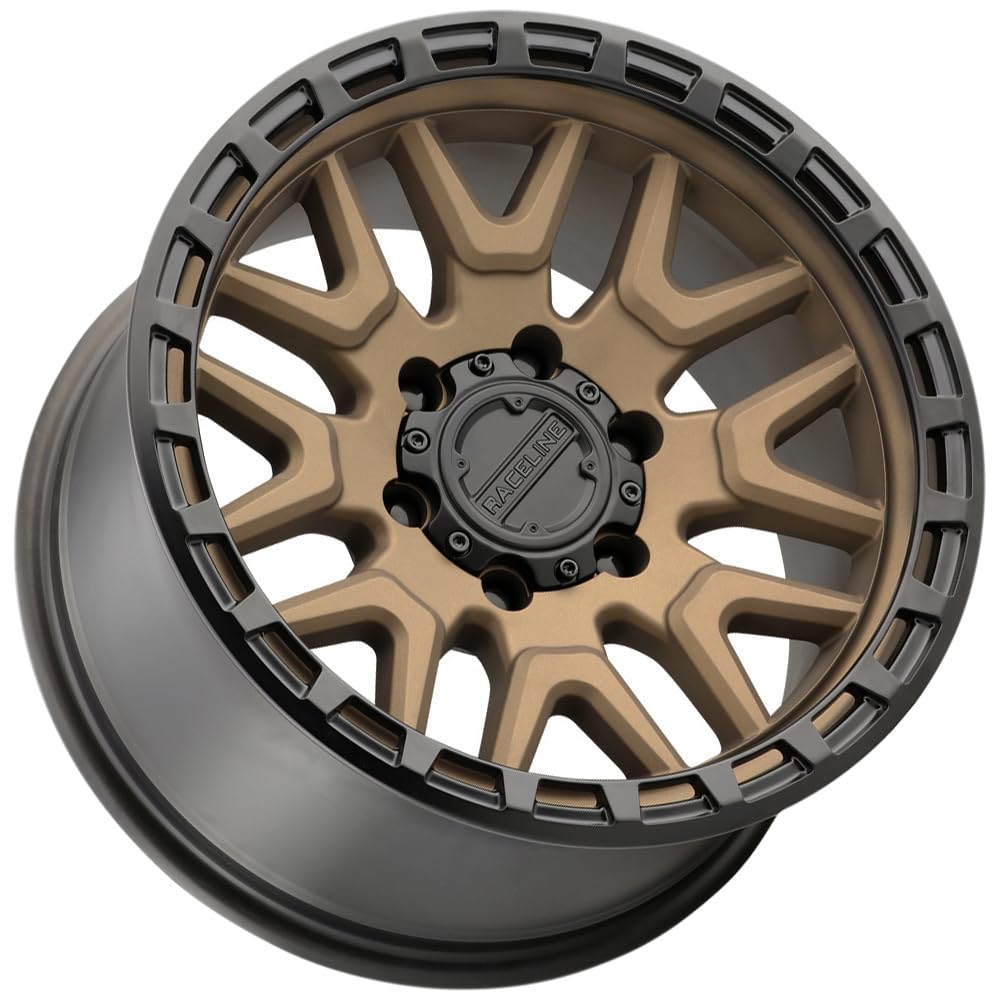 953BZ Raceline Wheels KRANK Matte Bronze Wheel (17 x 9. inches /6 x 139 mm, -12 mm Offset)