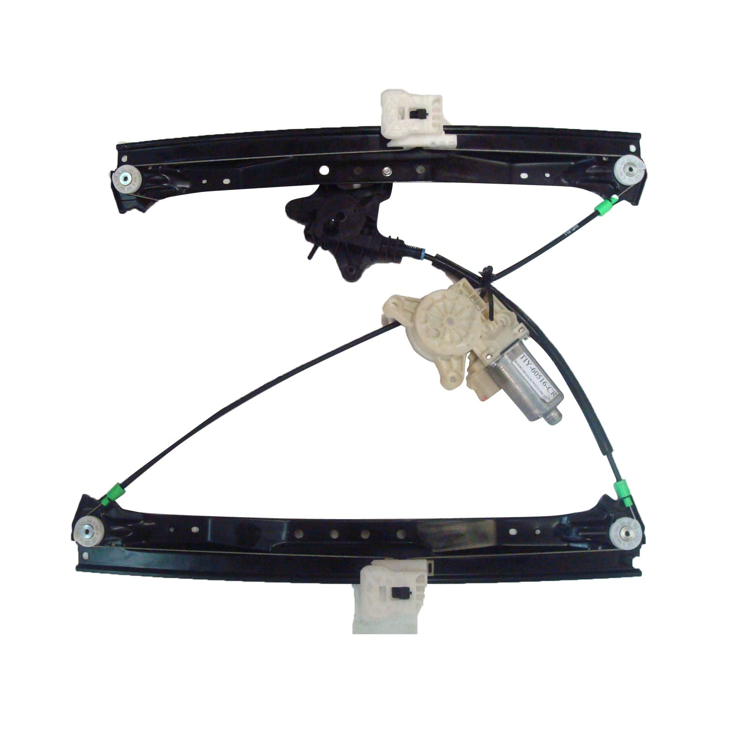 Power Window Motor and Regulator Assembly TYC 660425 Front Right-Side Compatible with 2008-2019 Dodge Grand Caravan