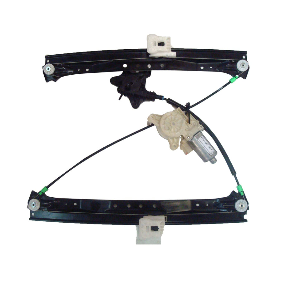Power Window Motor and Regulator Assembly TYC 660425 Front Right-Side Compatible with 2008-2019 Dodge Grand Caravan