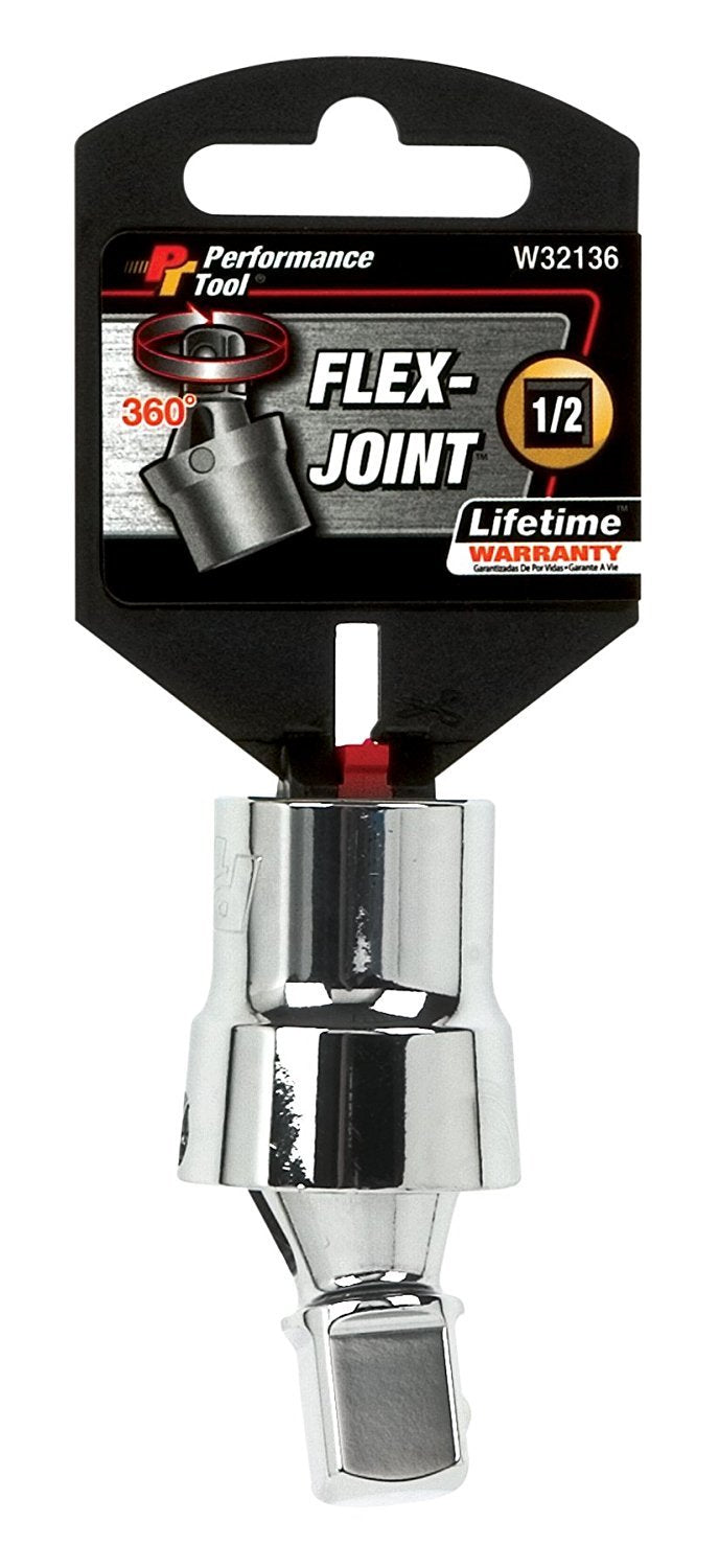 Performance Tool 1/2-Inch Drive Flex Universal Joint Performance Tool W32136