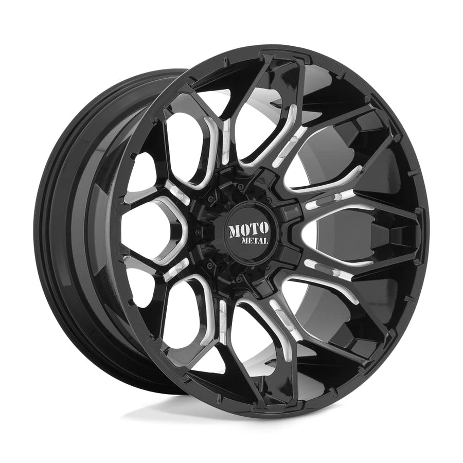 Moto Metal 20X10 MO808 G-BLK MILL -18MM - MO80821088318N