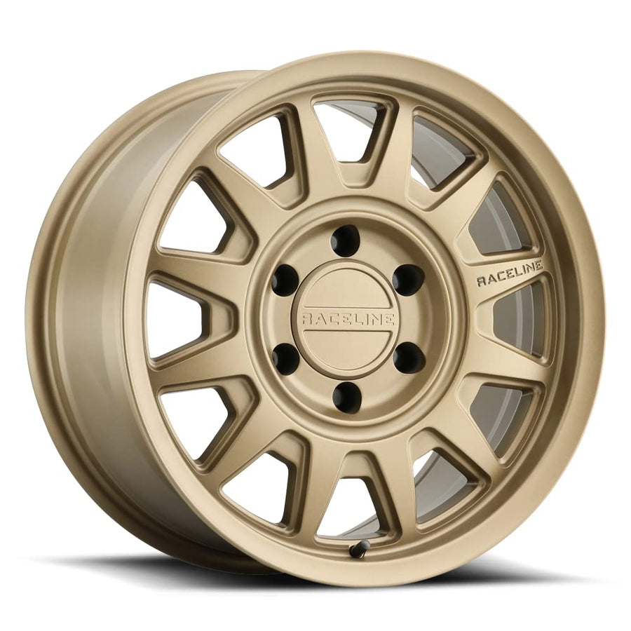 Bronze Raceline Wheels 952BZ AERO HD Wheel 16X8"6X114.3 Bolt Pattern -6mm Offset/(4.23"B/S) 12 Spoke Aluminum Passenger Car Wheels, Full Size Replacement Car Rims