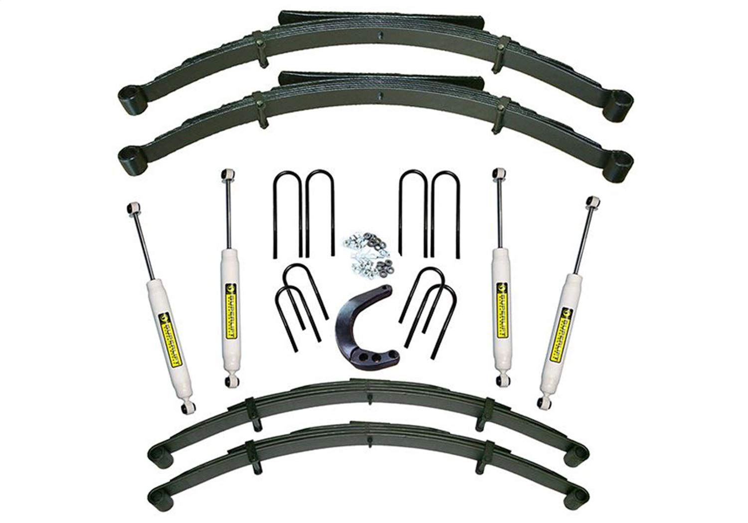 SUPERLIFT SUSPENSION RealTruck 6" Lift Kit for Chevy Suburban/K20 | Complete Lift Kit with Front & Rear Shadow Series Shocks | K442 | Fits 1973-1991 Chevrolet 3/4 Ton Suburban / K20 4WD
