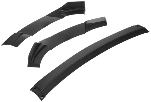 Front Bumper Lip SPEC-D TUNING Matte Black 12-17 Hyundai Veloster (Does Not Fit Turbo Models)