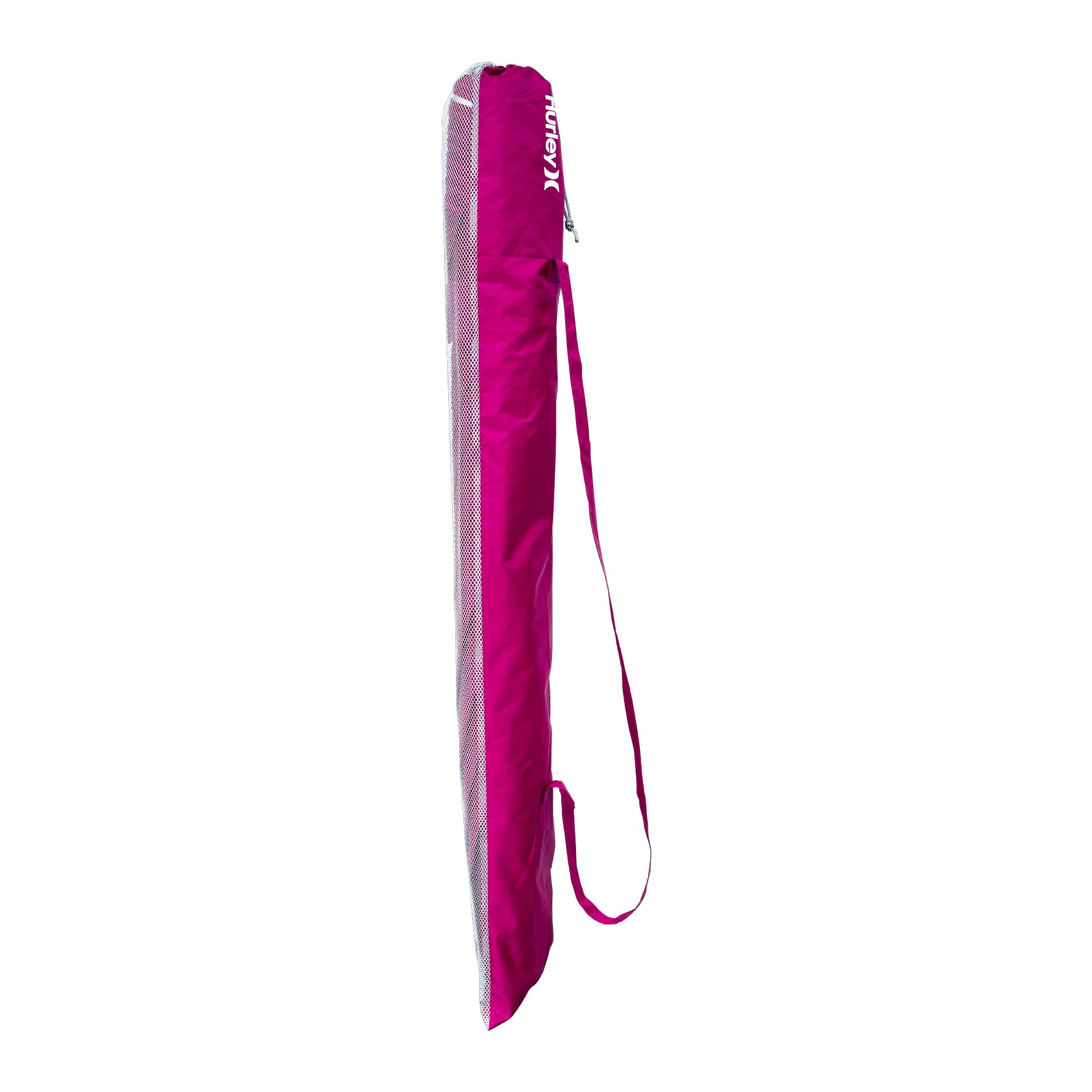 7' Hurley Beach Umbrella, Fireberry