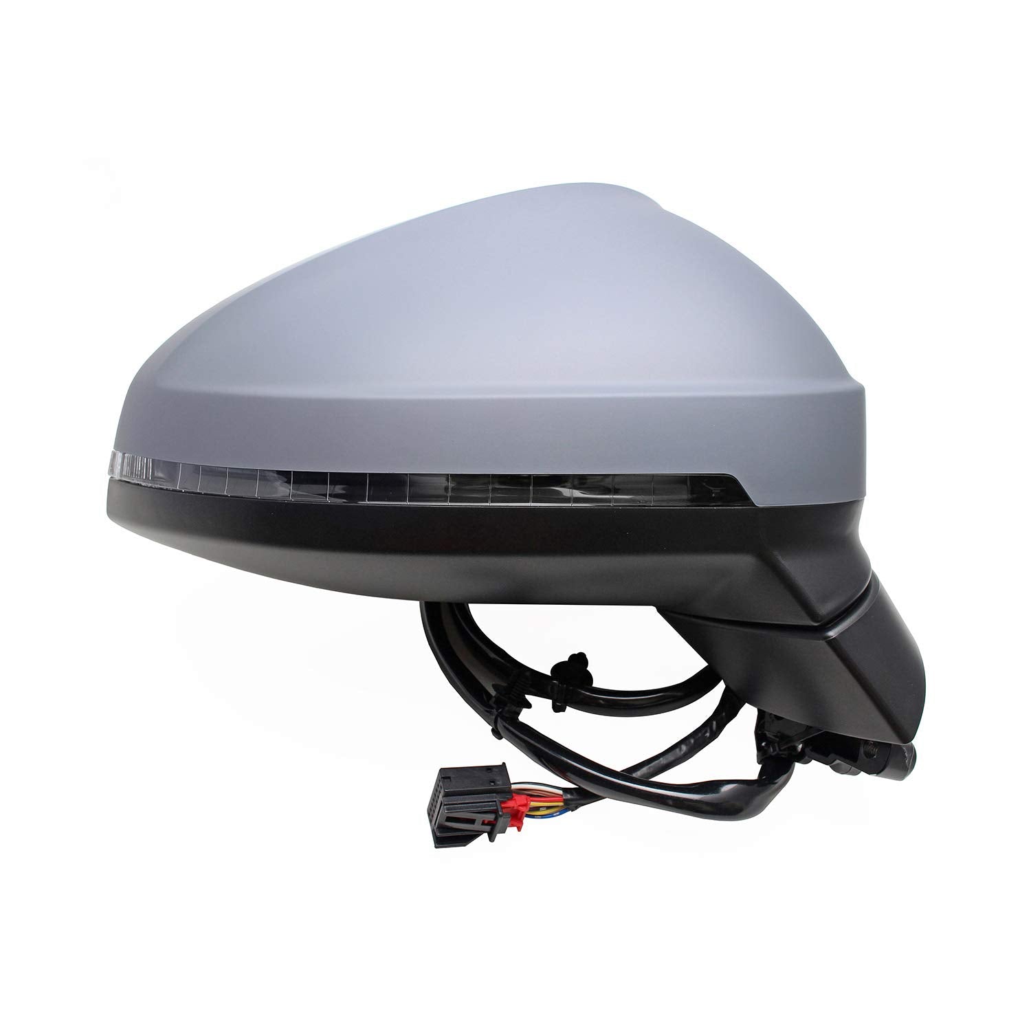 Replacement TYC 8300151 Non heated right Mirror for AUDI