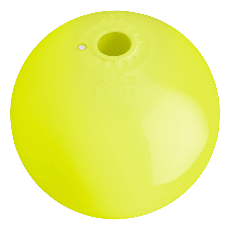 CC-1 Polyform Mooring and Marker Buoy - Saturn Yellow