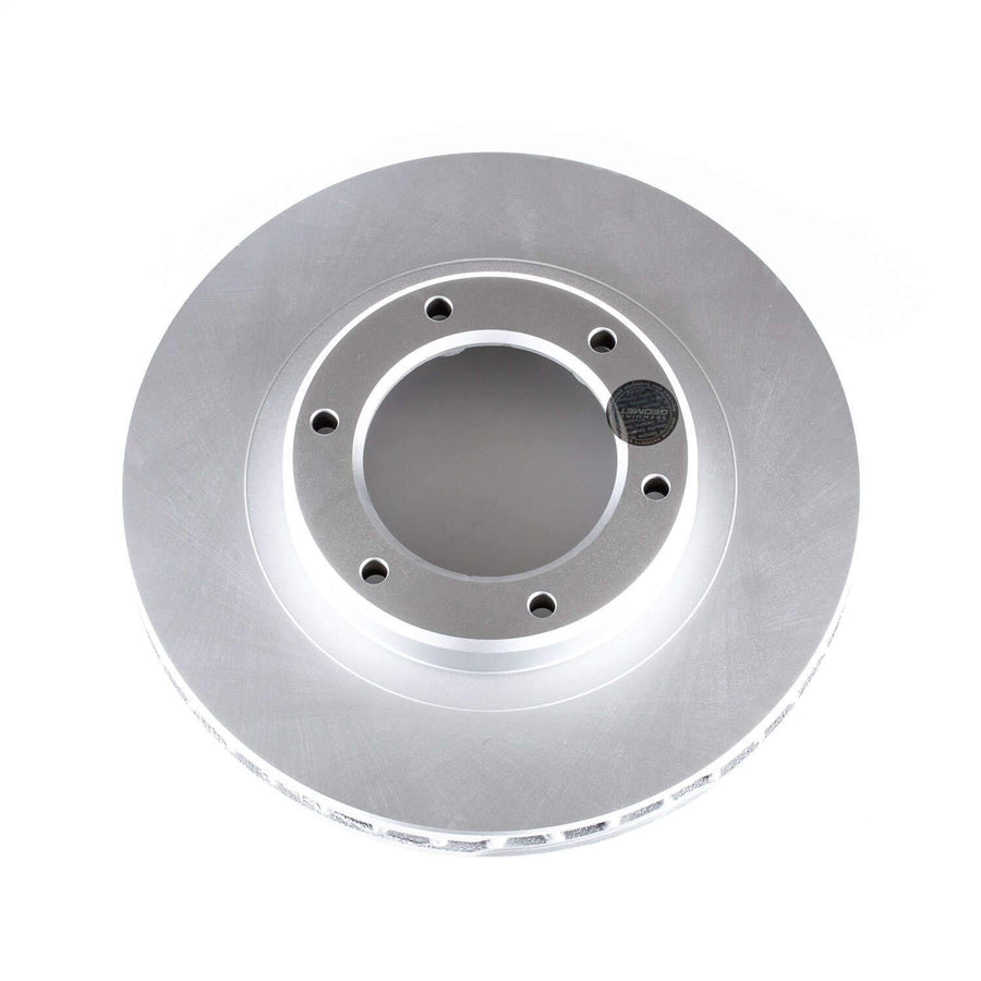 Power Stop Evolution Coated Front Brake Rotor For Lexus LX450 1996-1997, Toyota Land Cruiser JBR742EVC 1993-1997 [Model Specific]