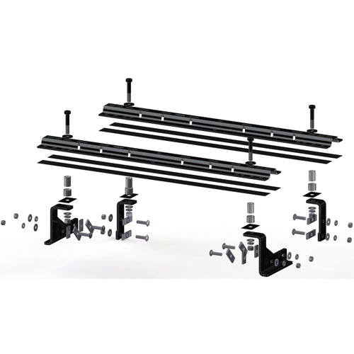 Fifth Wheel Trailer Hitch Mount Kit Husky Towing 32858 Fits Ford F-150 2015-2020 Bracket with 4 Piece Bolt-On Bracket Set for 30686 Rails