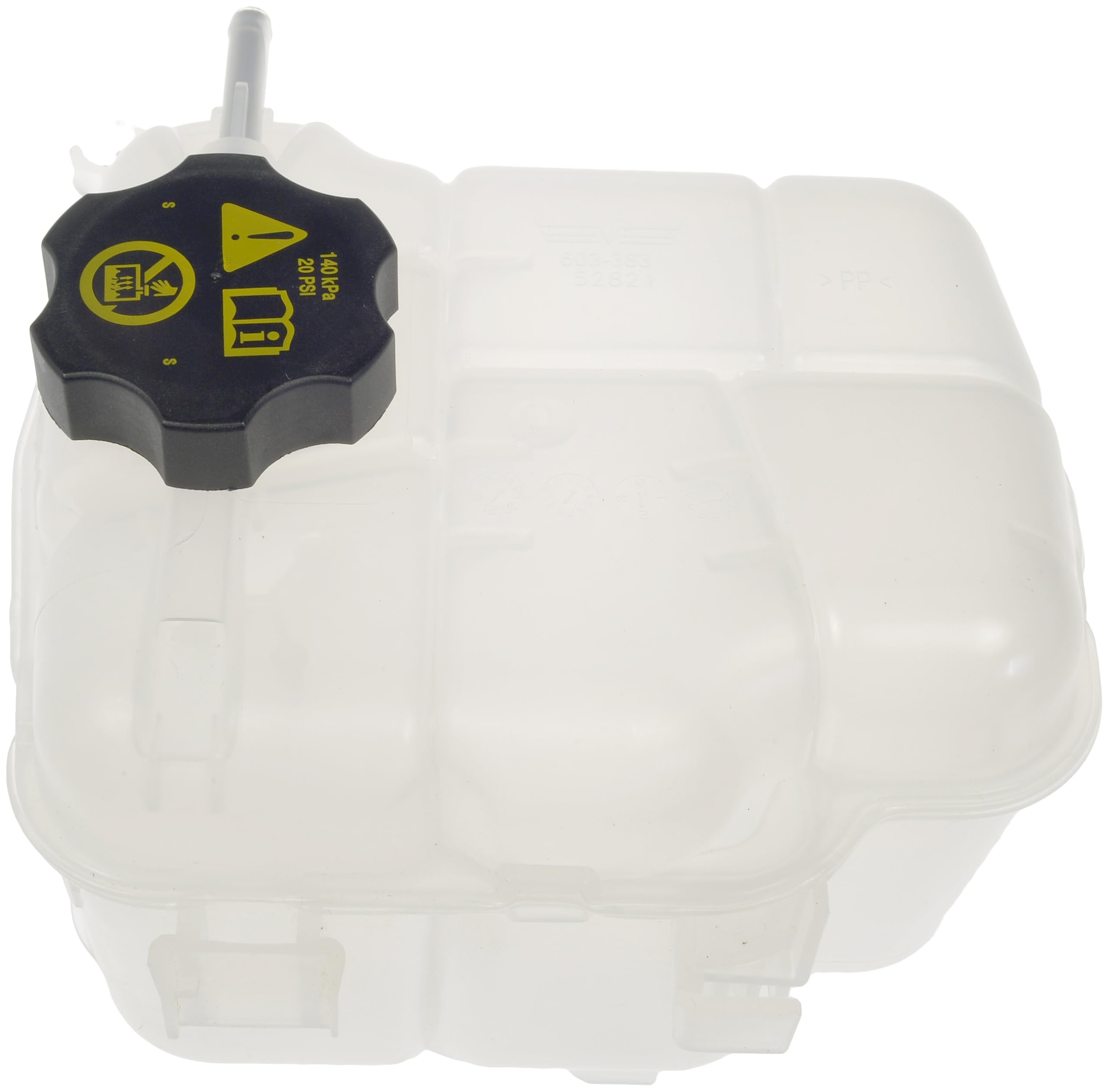 Dorman Pressurized Coolant Reservoir 603-383 with Cap Compatible with Select Buick / Chevrolet Models