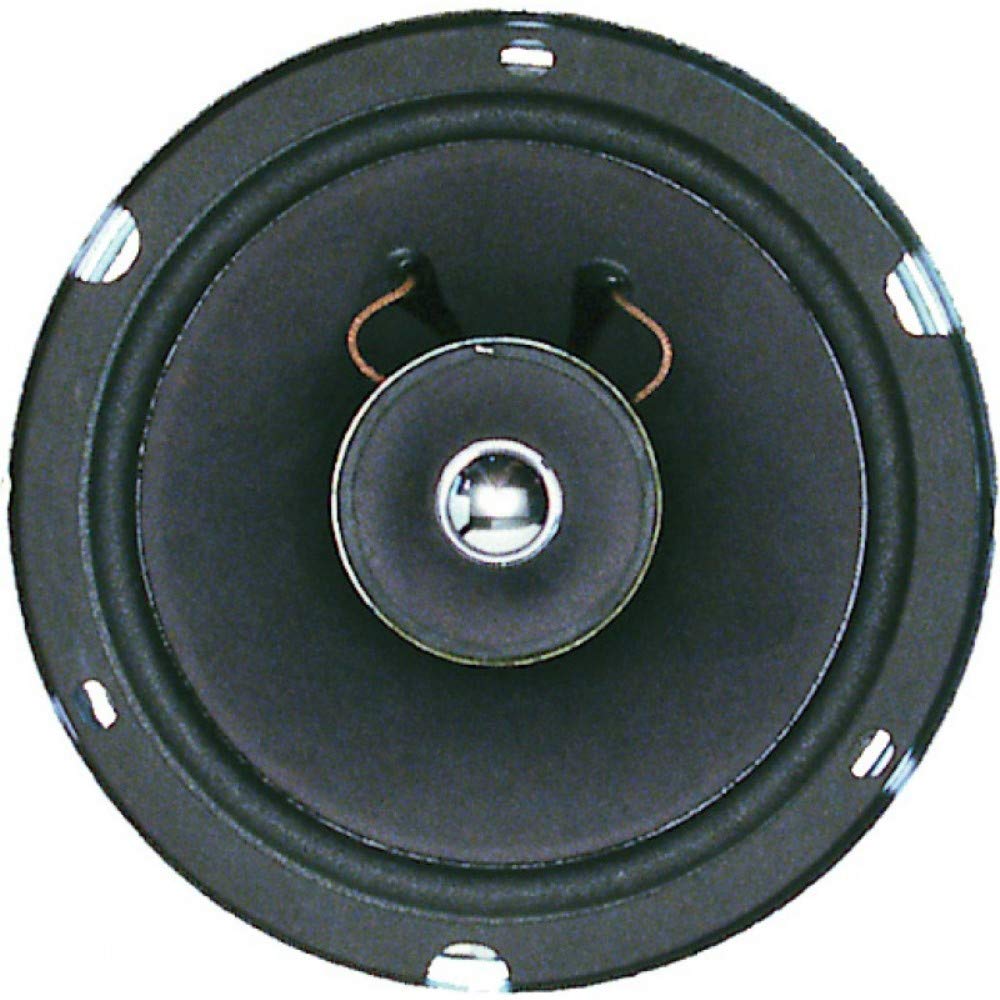 5.25" Jensen Coaxial Speaker 1103030, Black, 50 Watts RMS Power, 70Hz - 20kHz Frequency Response, 4 Ohms Nominal Impedance, 5.25" Grille Diameter (Sold Separately), 1.75" Mounting Depth, 8 oz. Magnet