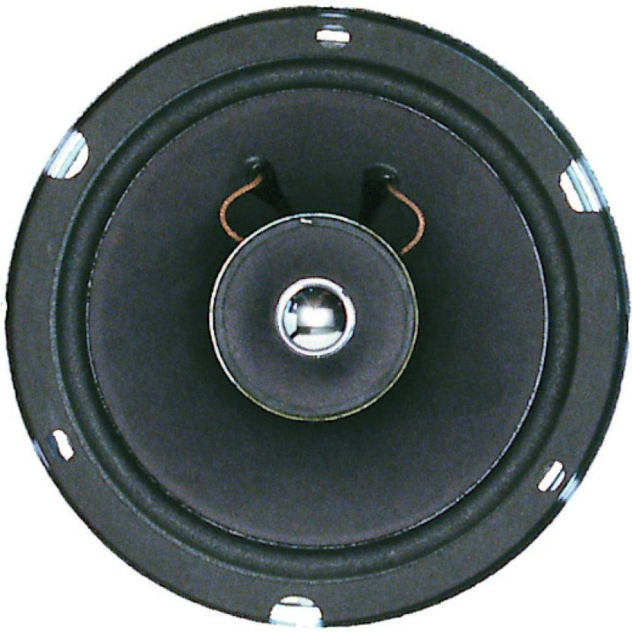 5.25" Jensen Coaxial Speaker 1103030, Black, 50 Watts RMS Power, 70Hz - 20kHz Frequency Response, 4 Ohms Nominal Impedance, 5.25" Grille Diameter (Sold Separately), 1.75" Mounting Depth, 8 oz. Magnet