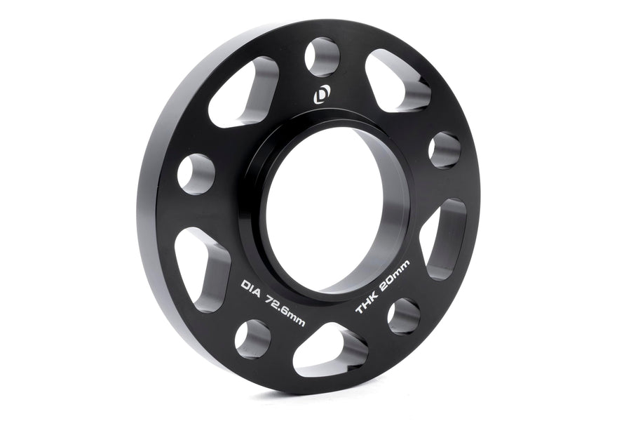 Dinan Wheel Spacers D210-2043 5x120 Bolt Circle - 72.6mm Center Bore - 20mm Thick - Pair