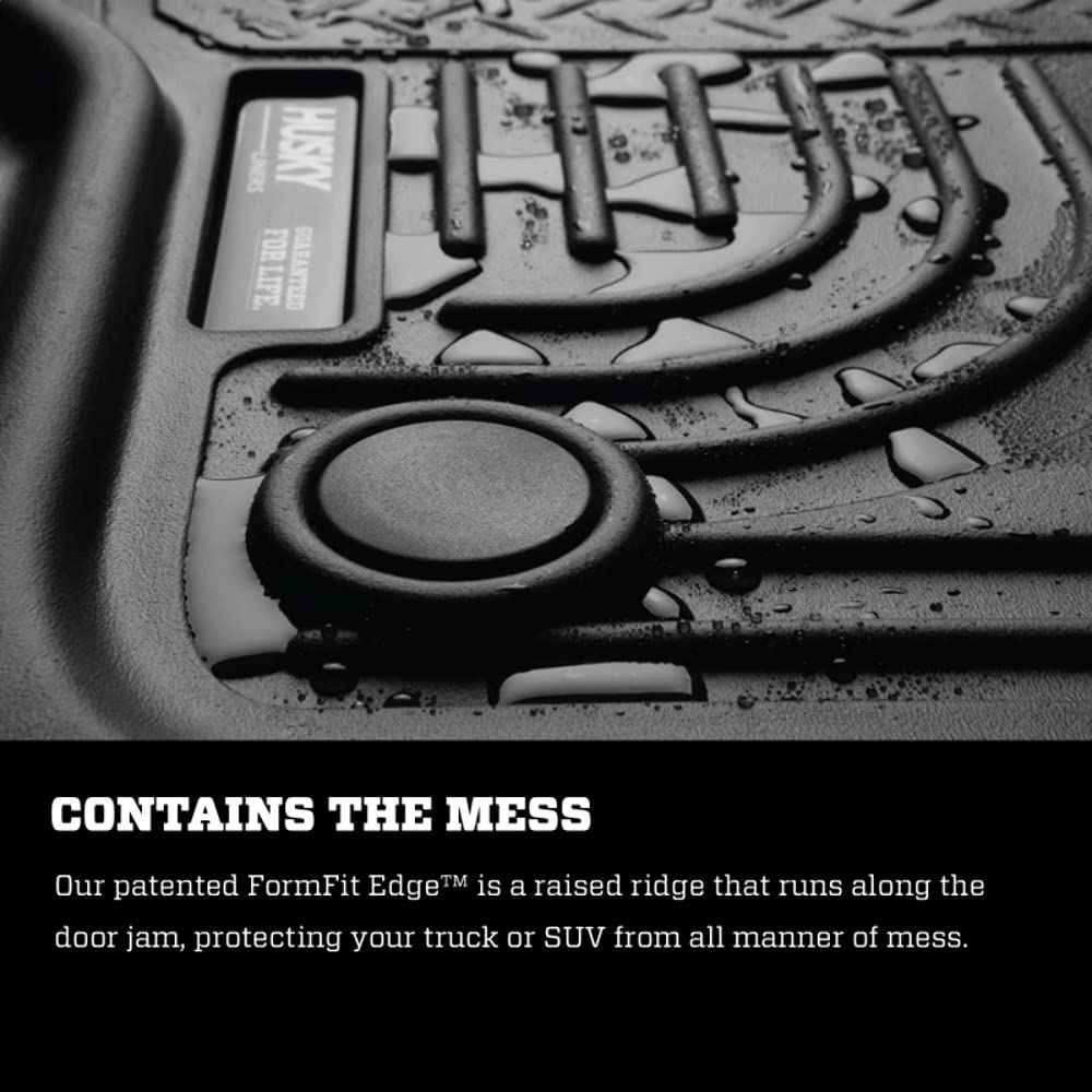 Husky Liners WeatherBeater 99721 Combination Front & 2ND Seat Floor Liners - (3