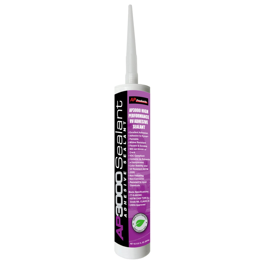 AP PRODUCTS SEALANT AP3000 BLACK-10.3OZ
