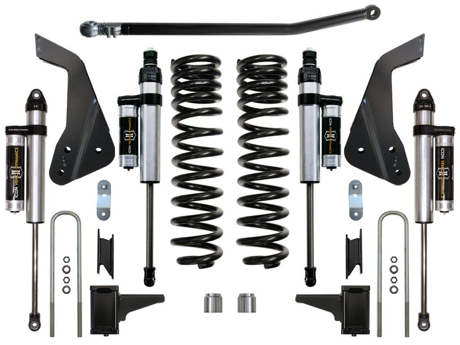 Stage 3 Suspension System, ICON 4.5" Lift, Compatible with 2008-2010 Ford F250/F350, K64552